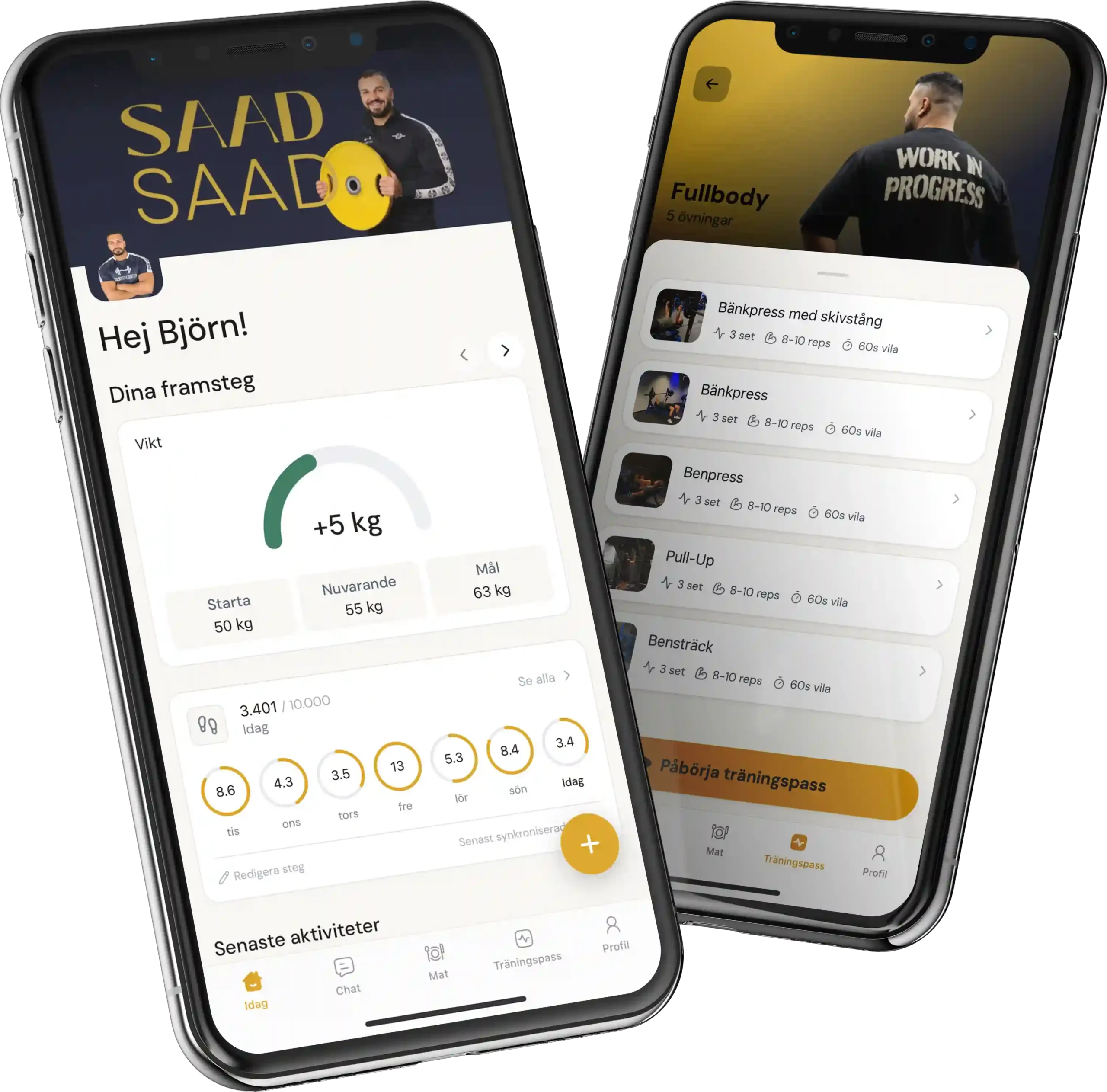 Saad Coaching online coaching app for clients